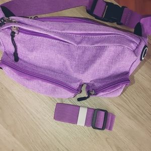Purple fanny pack